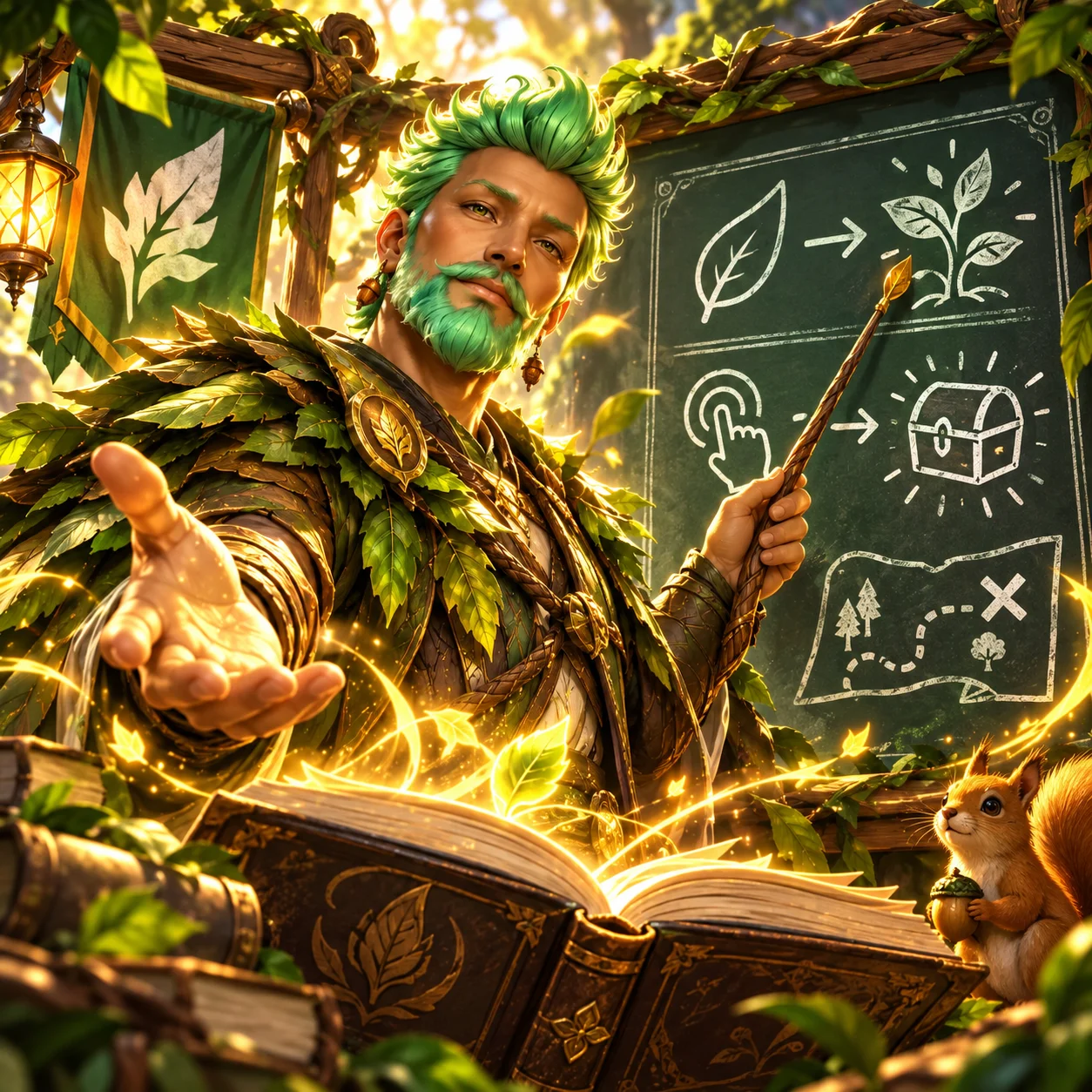 Tutorial játékmód illusztráció